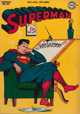 Superman comic #41. Click for values