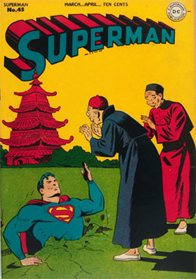 Superman #45: Lois Lane appears as Superwoman. Click for values