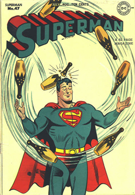 Superman comic #47. Click for values
