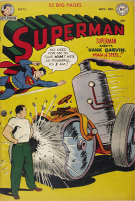 Superman comic #73. Click for values
