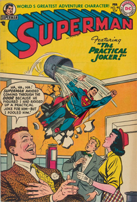 Superman #95: Last Pre-code issue. Last appearance of Susie Tompkins for 23 years. Click for values
