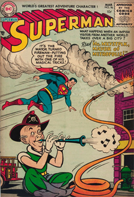 Superman comic #96. Click for values