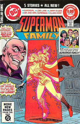 Superman Family #214: Click Here for Values