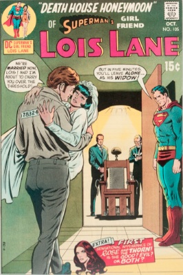 Origin and First Appearance, Rose, Thorn, Superman's Girl Friend, Lois Lane #105, DC Comics, 1970. Click for value