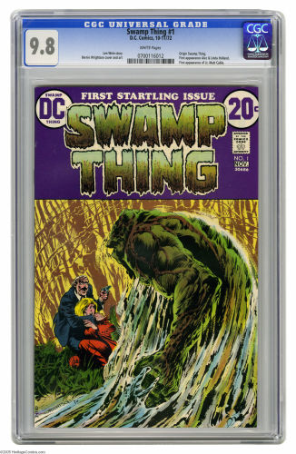 Hot Comics #99: Swamp Thing #1 (1972), 1st Solo Book. Click to buy one at Goldin