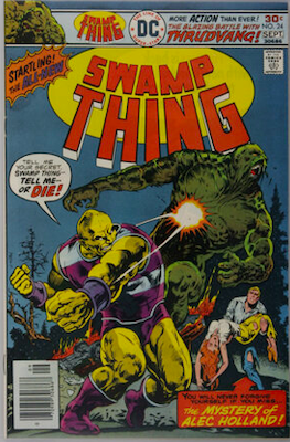 Swamp Thing #24: Click Here for Values