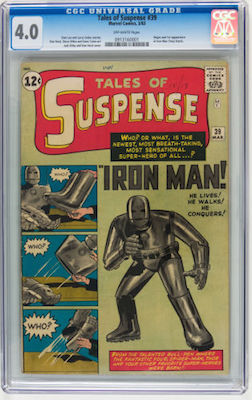 You may not be able to afford better, but don't lower your standards below VG. Buy a copy of Tales of Suspense #39 in at least CGC 4.0. Click to buy