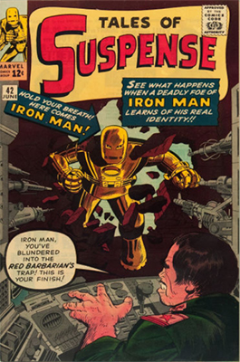 Tales of Suspense #42: click for values