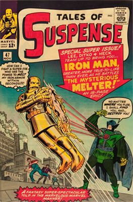 Tales of Suspense #47: First appearance of The Melter. Click for values