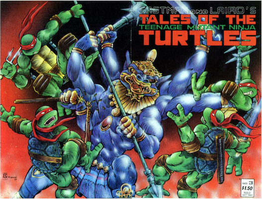 Tales of the Teenage Mutant Ninja Turtles #3 (1987). Click for values