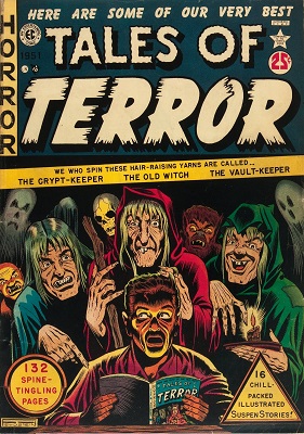 Tales of Terror Annual #1 (1951): Very rare Golden Age horror comic books -- only 13 CGC copies! Click for vaue
