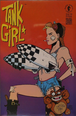 Tank Girl #1 (1991): Origin and 1st Appearance, Tank Girl. Click for values