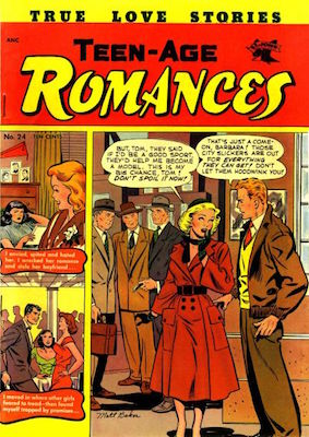 Teen-Age Romances #24. Click for values