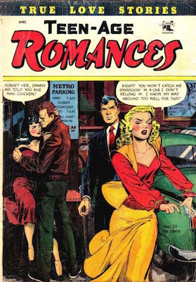 Teen-Age Romances #31, Matt Baker cover. Click for values