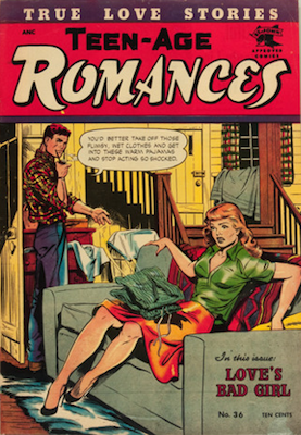 Teen-Age Romances #36, Matt Baker. Click for values