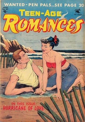 Teen-Age Romances #41. Click for values