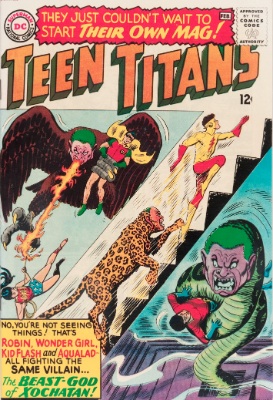 Teen Titans #1 (January, 1966): First Issue of The Teens' Own Title. Click for value