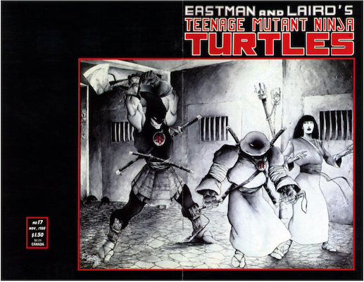 Teenage Mutant Ninja Turtles #17 (1988). Click for values