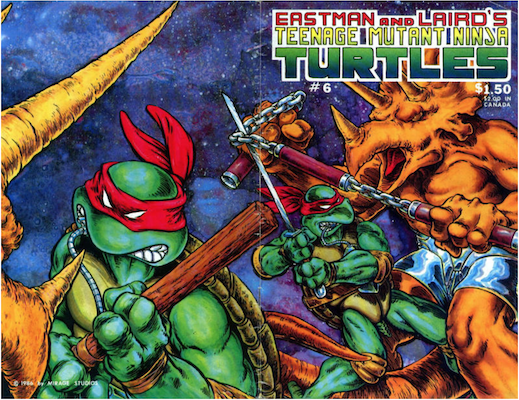 Teenage Mutant Ninja Turtles #6 (1986)
