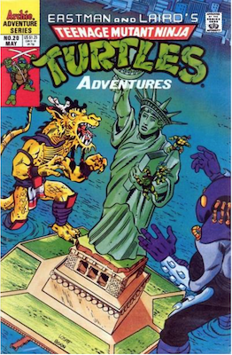 Teenage Mutant Ninja Turtles Adventures #20 (1989): Archie Publications. Click for values