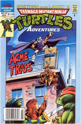 Teenage Mutant Ninja Turtles Adventures #22 (1989): Archie Publications. Click for values