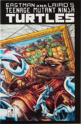Teenage Mutant Ninja Turtles #3 (1988) Mirage Studios. Click for values