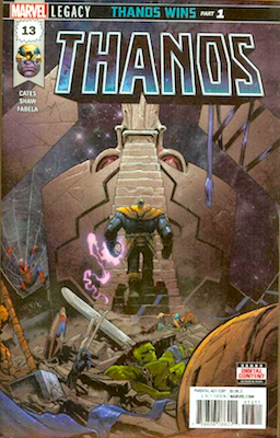 100 Hot Comics: Thanos 13, 1st Cosmic Ghost Rider. Click to buy a copy at Goldin