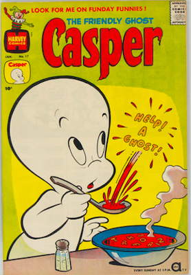 The Friendly Ghost Casper #17: Click Here for Values