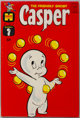 The Friendly Ghost Casper #47: Click Here for Values