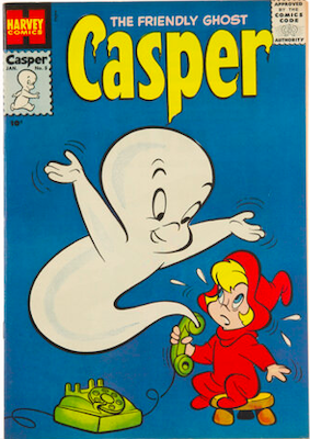 The Friendly Ghost Casper #5: Click Here for Values