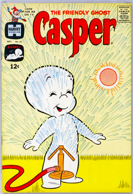 The Friendly Ghost Casper #61: Click Here for Values