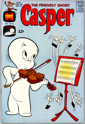 The Friendly Ghost Casper #62: Click Here for Values