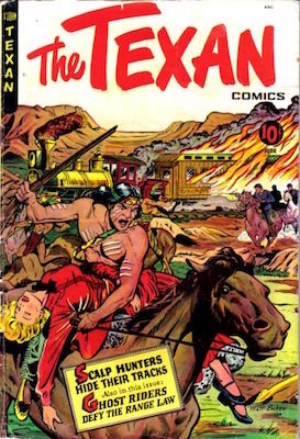 The Texan #8, Matt Baker cover. Click for values