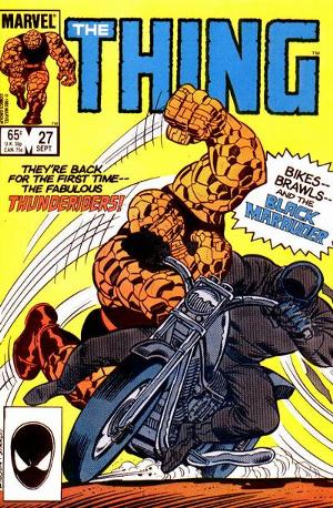 Sharon Ventura (First Appearance, The Thing #27, September, 1985). Click for value