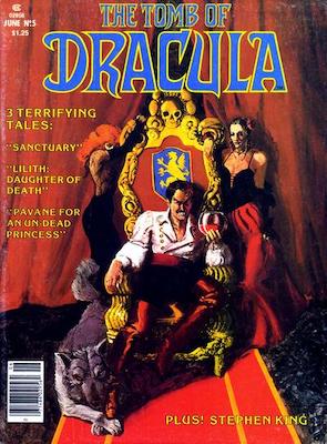 The Tomb of Dracula Magazine #5: Click Here for Values
