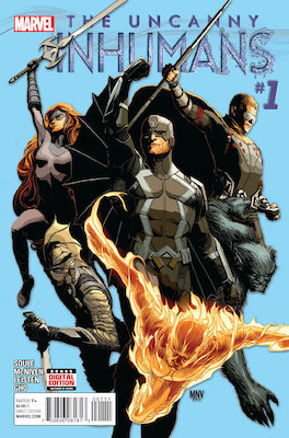 Uncanny Inhumans #1: Click Here for Values