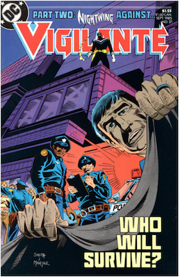 The Vigilante #21 (1983). Click for values.