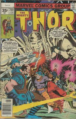 Thor #260 Marvel 35 Cent Variant