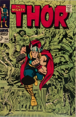 Mangog (First Appearance: Thor #154, July, 1968). Click for value
