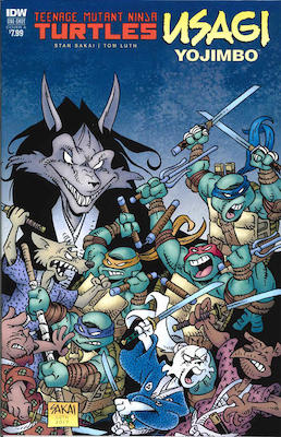 Teenage Mutant Ninja Turtles / Usagi Yojimbo #1: Click Here for Values