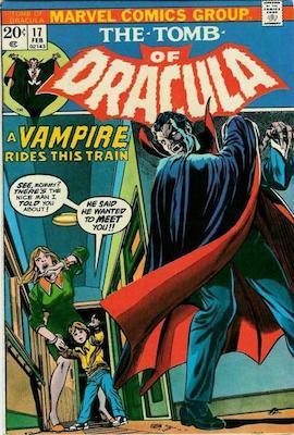 Tomb of Dracula #17: Click Here for Values