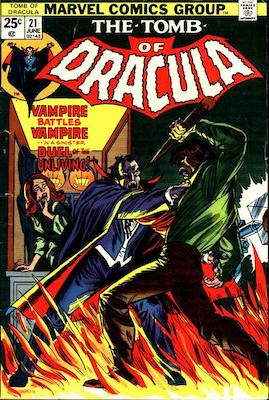 Tomb of Dracula #21: Click Here for Values