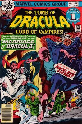 Tomb of Dracula #46: Click Here for Values