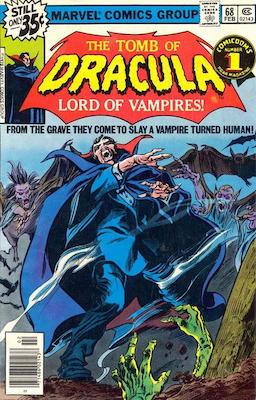Tomb of Dracula #68: Click Here for Values