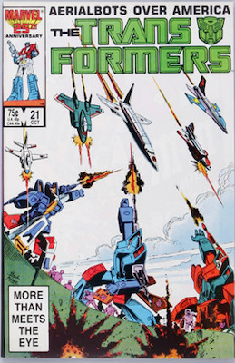 Click to see the value of Transformers Comics #21