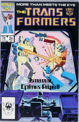 Click to see the value of Transformers Comics #24