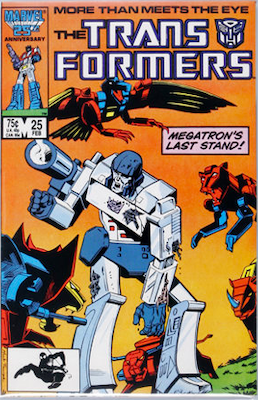 Click to see the value of Transformers Comics #25