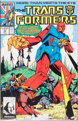 Click to see the value of Transformers Comics #33