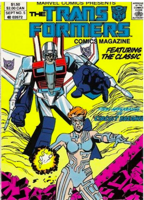 Click to see the value of Transformers Comics #5