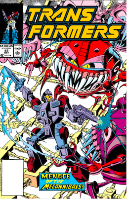 Click to see the value of Transformers Comics #52